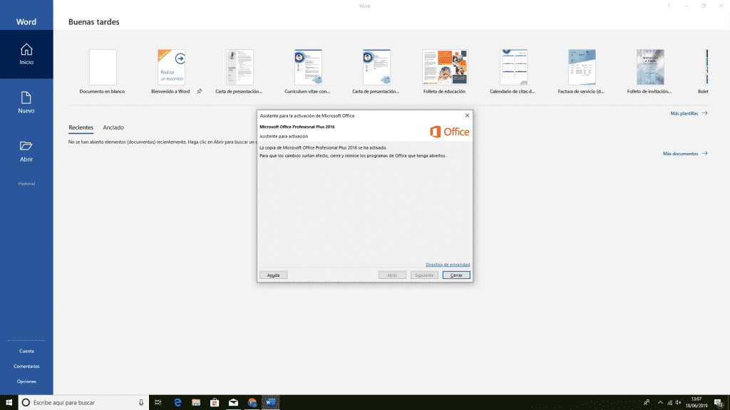 Aktivointiopas – Office Professional Plus 2019 (PC) - 2019 06 18 4 1024x576 1